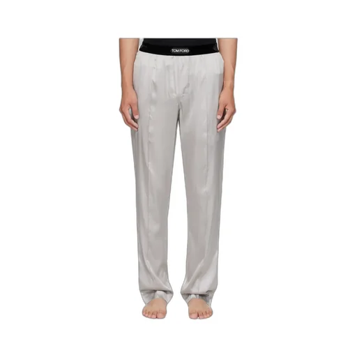 Elastic Waist Pajama Pants