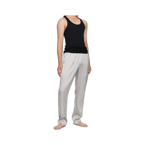 Elastic Waist Pajama Pants