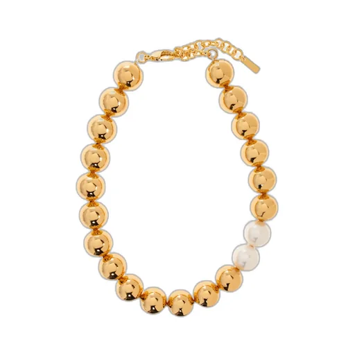 Moschino Logo Engraved Necklace