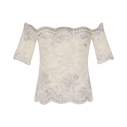 Rabanne Lace Off-Shoulder Top