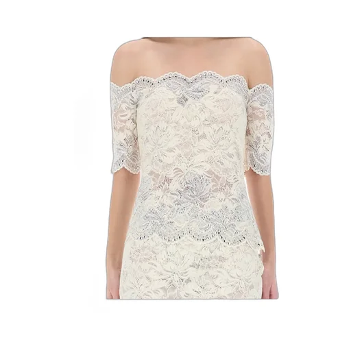 Rabanne Lace Off-Shoulder Top