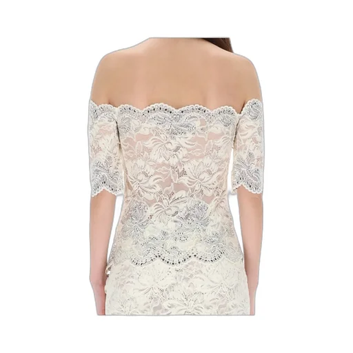Rabanne Lace Off-Shoulder Top