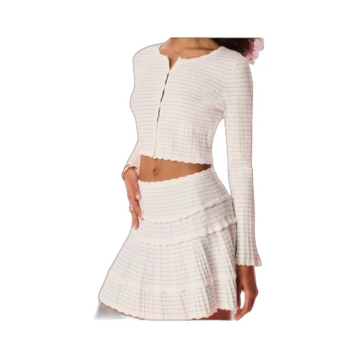 Loveshackfancy Media Cropped Cardigan