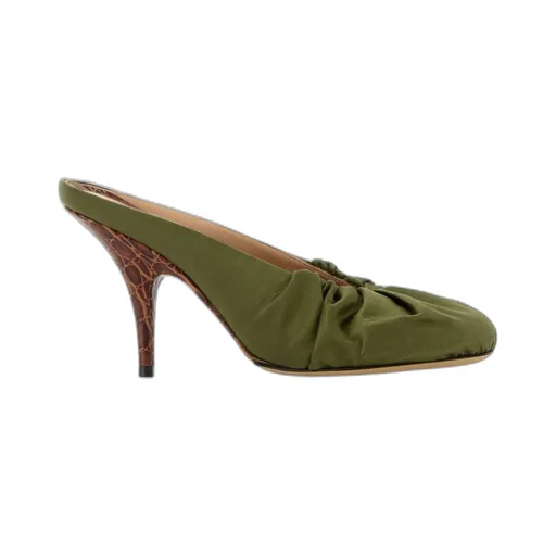 Dries Van Noten Heeled Satin Sandals