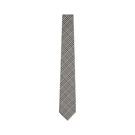 Mouline Prince Of Wales Pointed Tie