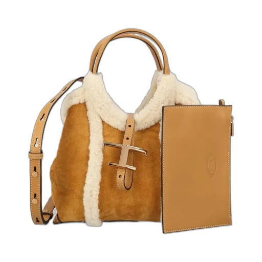 Tod's Logo Plaque Shoulder Bag