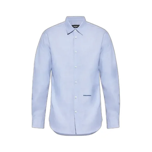 Dsquared2 Long Sleeved Logo Printed Shirt