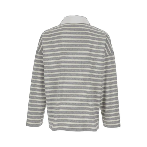 Striped Logo Polo Shirt