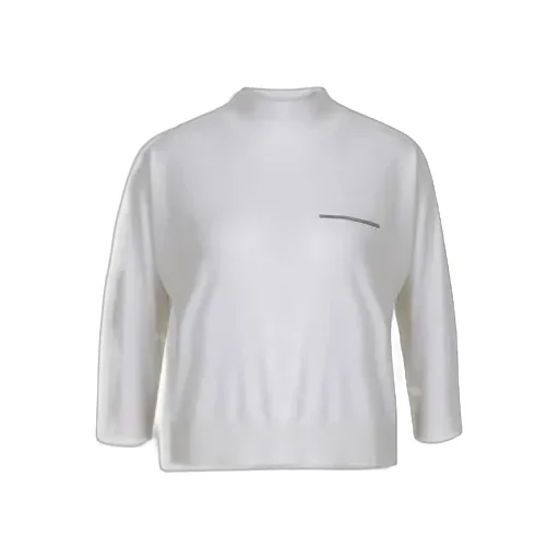 Peserico Ribbed Turtleneck Knitwear