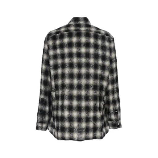 Jordanluca Check Motif Relaxed Shirt