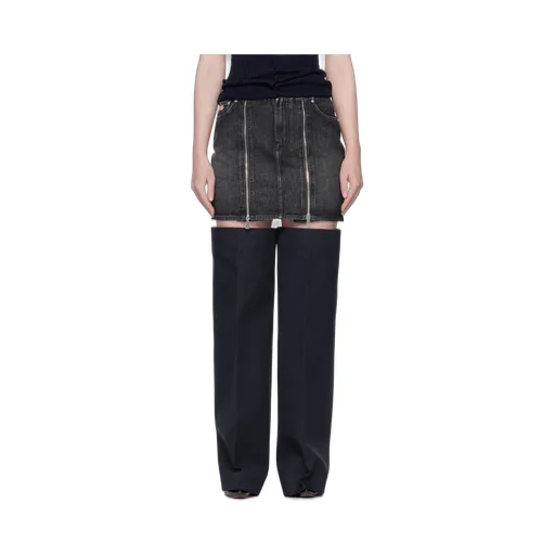 Mini Skirt With Zip