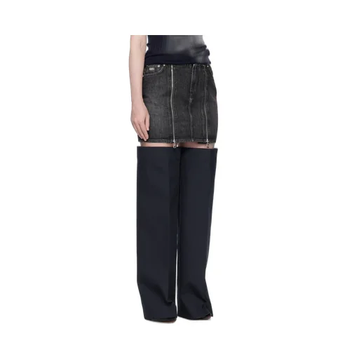 Mini Skirt With Zip