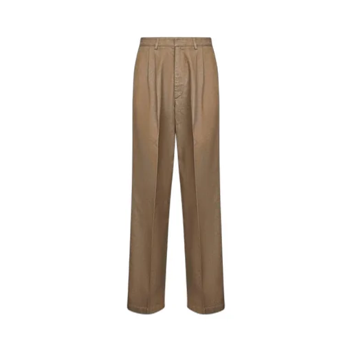 Dries Van Noten Pleated Straight-Leg Pants