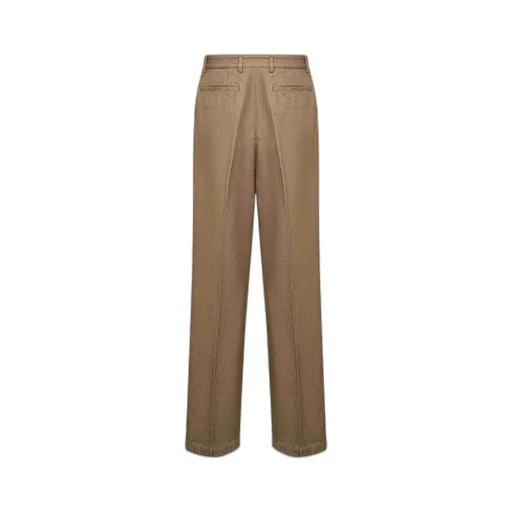 Dries Van Noten Pleated Straight-Leg Pants