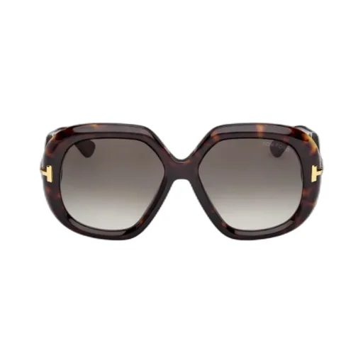 Geometric-Frame Sunglasses