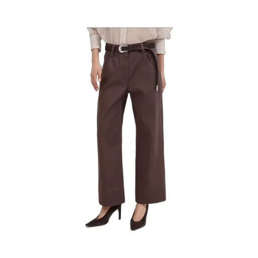 Pocketed Cotton Trousers