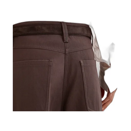 Pocketed Cotton Trousers
