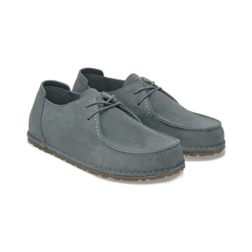 Birkenstock Utti Logo Embossed Lace-Up Shoes