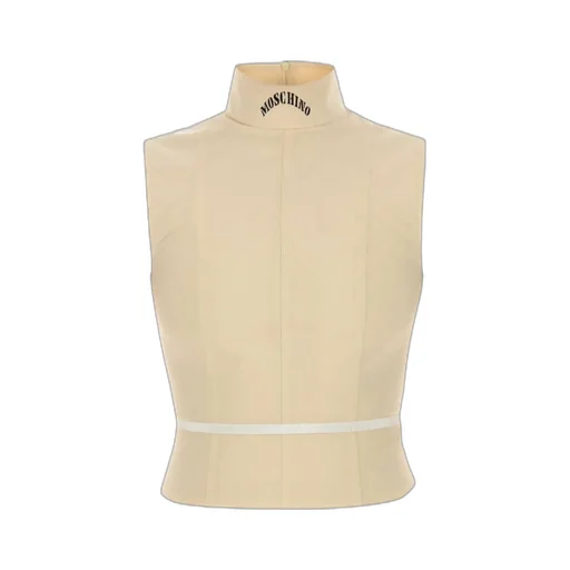 Moschino High Neck Sleeveless Top