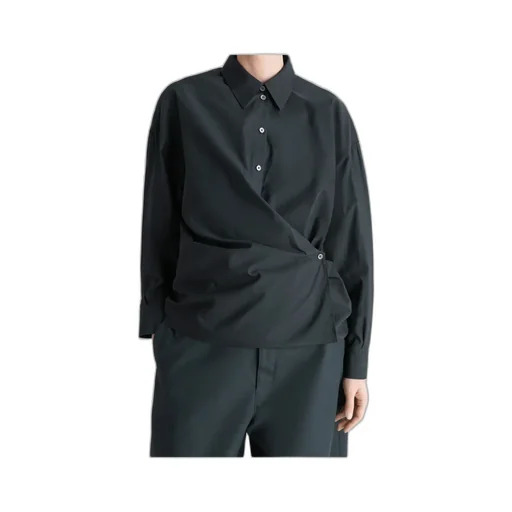 Lemaire Long Sleeved Twisted Shirt