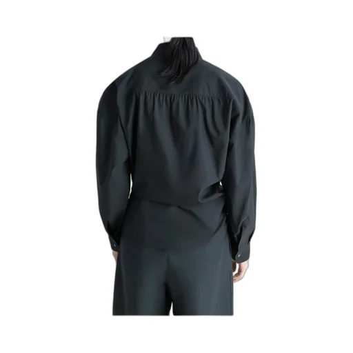 Lemaire Long Sleeved Twisted Shirt