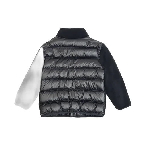 Moncler Enfant Bacui Logo Patch Down Jacket