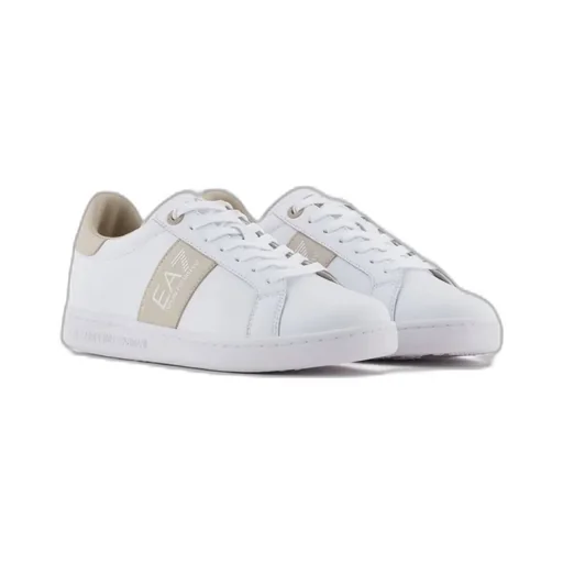 Ea7 Emporio Armani Logo Printed Low-Top Sneakers
