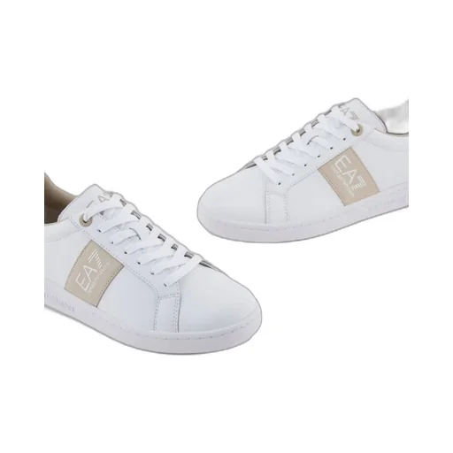 Ea7 Emporio Armani Logo Printed Low-Top Sneakers