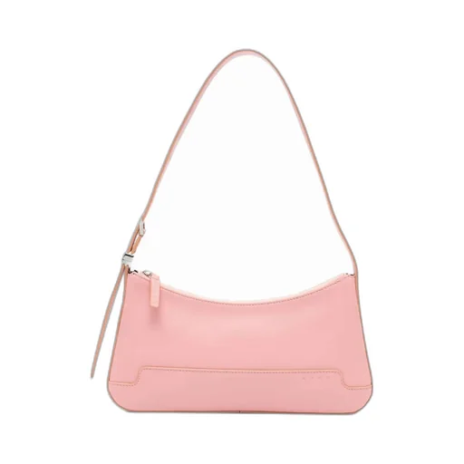 Zip-Fastening Shoulder Bag