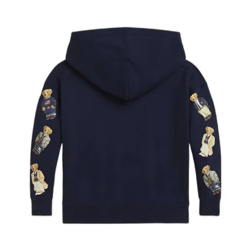 Polo Ralph Lauren Kids Bear-Print Logo Hoodie