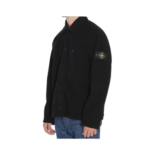 Stone Island Logo Patch Overshirt