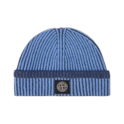 Beanie With Vanisé Ribbing And Compass Patch