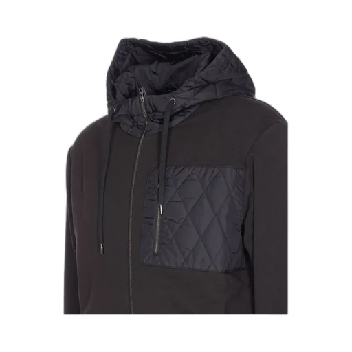Herno Drawstring Zip-Up Hoodie