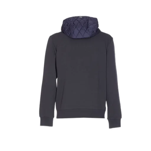 Herno Drawstring Zip-Up Hoodie