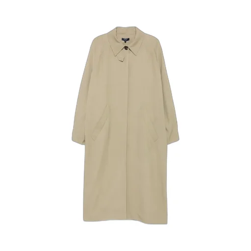 Long-Sleeved Trench Coat