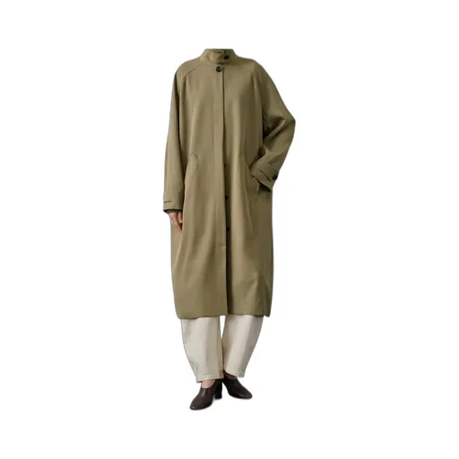 Long-Sleeved Trench Coat