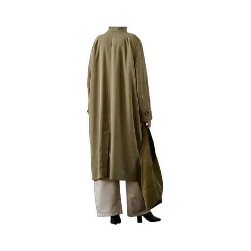 Long-Sleeved Trench Coat