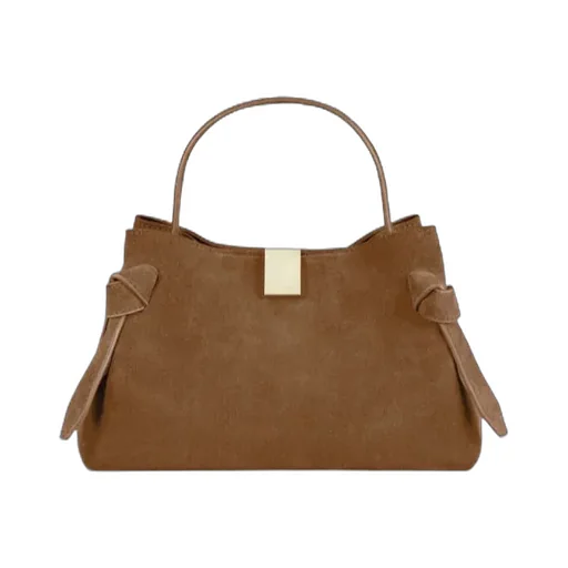 Gyoza Suede Cross Body Bag