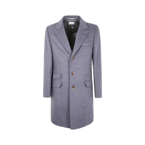 Brunello Cucinelli Single-Breasted Long Sleeved Coat