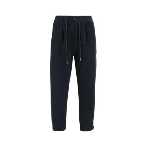 Drawstring Corduroy Trousers