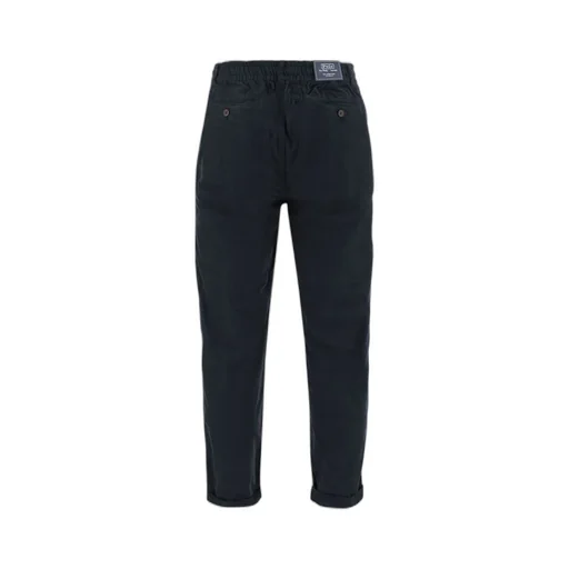 Drawstring Corduroy Trousers