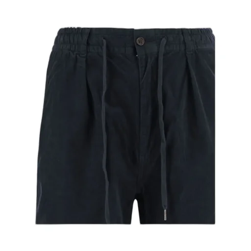 Drawstring Corduroy Trousers