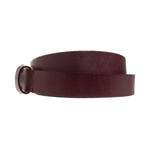 Buckle-Detail Leather Belt