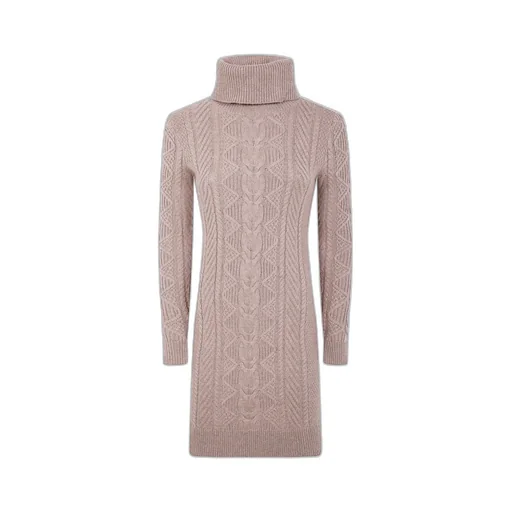 Lauren Ralph Lauren Roll-Neck Knitted Dress