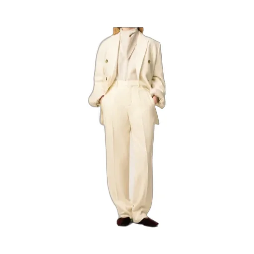 Ami Paris Wide Leg Trousers