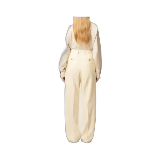 Ami Paris Wide Leg Trousers