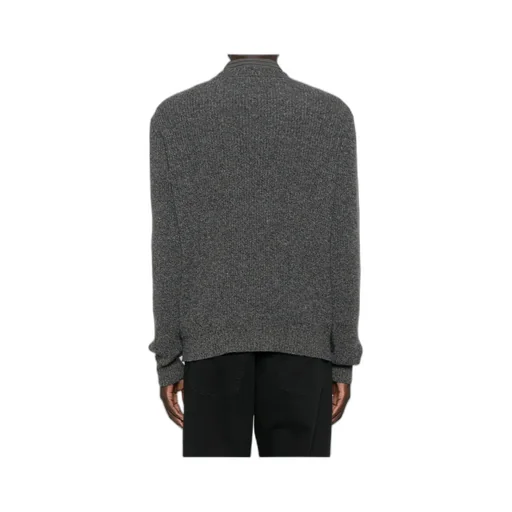 Crew Neck Long-Sleeved Sweater