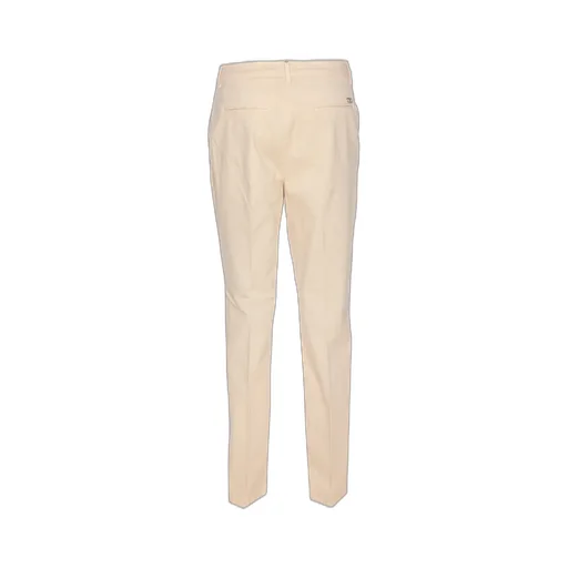 Button-Fastening Embellished-Pocket Trousers