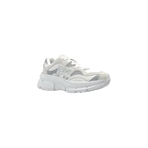 Ea7 Emporio Armani Mesh Panelled Chunky Sneakers