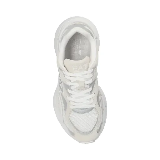 Ea7 Emporio Armani Mesh Panelled Chunky Sneakers
